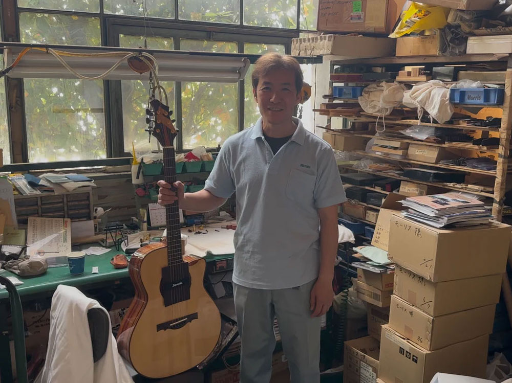 Takumi Morinaka - Master Luthier with BOVEDA